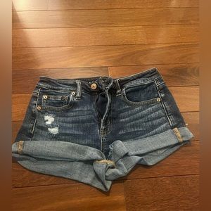 American eagle denim shorts